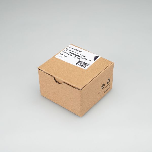 Оборудование Arlight 028059 Коннектор питания ARL-MOONLIGHT-1213-CON-POWER-DR-WH (Arlight, Пластик) по выгодной цене. Купить в Москве со скидкой.