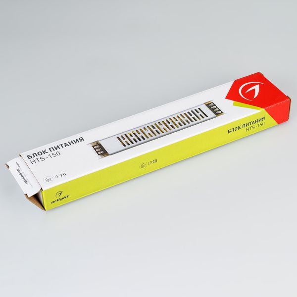 Оборудование Arlight 023140 Блок питания HTS-150-12-LS (12V, 12.5A, 150W) (Arlight, IP20 Сетка, 3 года) по выгодной цене. Купить в Москве со скидкой.