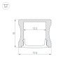 Оборудование Arlight 018246 Профиль с экраном ALU-SLIM-H15-2000 ANOD+FROST (Arlight, Алюминий) по выгодной цене. Купить в Москве со скидкой.