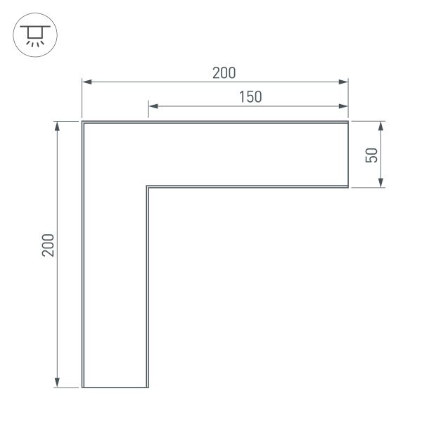 Оборудование Arlight 030116 Угол SL-LINE-5035 (Arlight, Металл) по выгодной цене. Купить в Москве со скидкой.