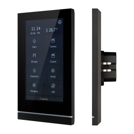 Arlight 031738 INTELLIGENT ARLIGHT Панель сенсорная KNX-113-51-MULTI-V5-IN (20-30V) (IARL, IP20 Пластик, 2 года)
