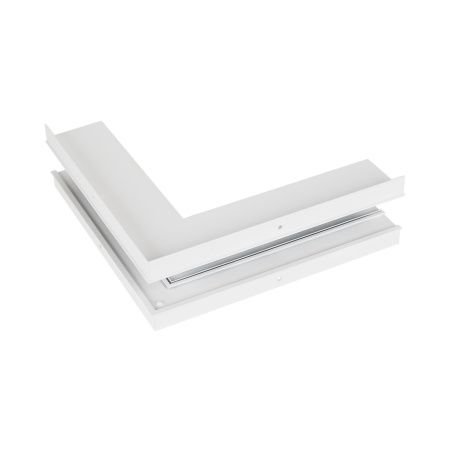Arlight 027013 Коннектор угловой MAG-CON-4560-F-L90-EXT (WH, внешний) (Arlight, IP20 Металл, 3 года)