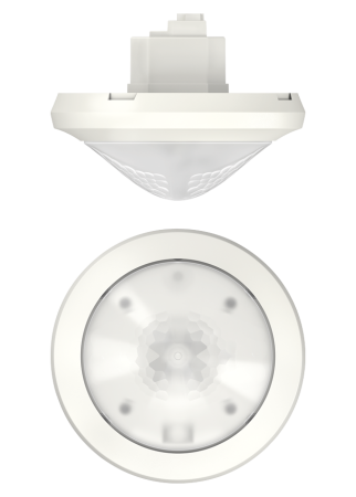 Theben 2019300 KNX пассивный ИК датчик присутствия потолочного монтажа thePassa P360 KNX UP WH