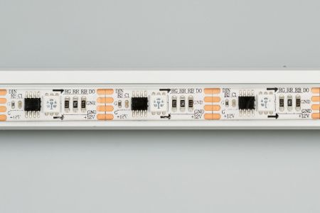 Оборудование Arlight 024500 Светодиодная лента SPI-5000SE-AM 12V RGB (5060, 150 LED x1, 1903) (ARL, Закрытый, IP65) по выгодной цене. Купить в Москве со скидкой.