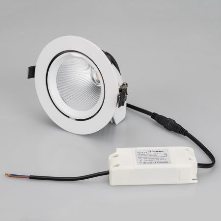 Оборудование Arlight 034523 Светильник LTD-EXPLORER-R130-20W Warm3000 (BK, 38 deg, 230V) (Arlight, IP20 Металл, 3 года) по выгодной цене. Купить в Москве со скидкой.