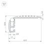 Оборудование Arlight 019195 Профиль STEP-MINI-2000 ANOD (Arlight, Алюминий) по выгодной цене. Купить в Москве со скидкой.
