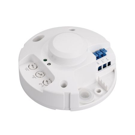 Оборудование Arlight 027385(1) Датчик движения PRIME-MW-SURFACE-R94-300W (230V, 1.3A, MULTI, IP20) (Arlight, IP20 Пластик, 2 года) по выгодной цене. Купить в Москве со скидкой.