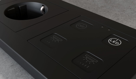 Оборудование Zennio Выключатель сенсорный KNX Tecla 55 X2, цвет: Серебряный ZVIT55X2S по выгодной цене. Купить в Москве со скидкой.