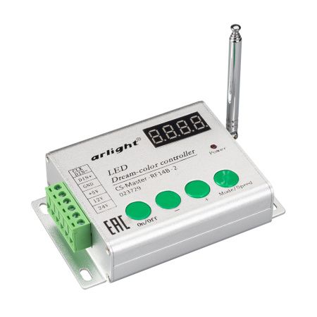Оборудование Arlight 023729 Контроллер CS-Master-RF14B-2 (5-24V, ПДУ 14кн) (Arlight, -) по выгодной цене. Купить в Москве со скидкой.