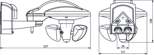 Оборудование Theben 4800490 Самостоятельная наружная метеостанция LUXORliving LUXORliving M140 по выгодной цене. Купить в Москве со скидкой.