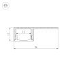 Оборудование Arlight 023894 Профиль ARH-DECORE-S12-LINE-EDGE-2000 ANOD (Arlight, Алюминий) по выгодной цене. Купить в Москве со скидкой.