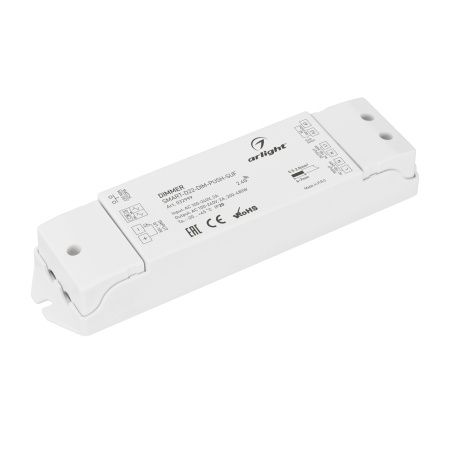 Arlight 032999 Диммер SMART-D22-DIM-PUSH-SUF (230V, 2A, TRIAC, 2.4G) (Arlight, IP20 Пластик, 5 лет)