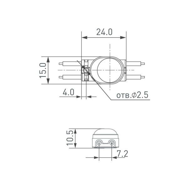 Оборудование Arlight 028774 Модуль герметичный ARL-ORION-R03-12V Cool (2835, 1 LED, 170 deg) (Arlight, Закрытый) по выгодной цене. Купить в Москве со скидкой.