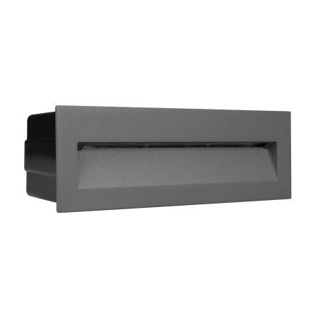 Arlight 029964 Светильник LTD-TRAIL-S226x76-8W Warm3000 (GR, 65 deg, 230V) (Arlight, IP65 Металл, 3 года)