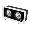 Arlight 028863 Светильник CL-KARDAN-S375x190-2x25W Warm3000 (WH-BK, 30 deg) (Arlight, IP20 Металл, 3 года)