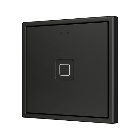 Zennio ZVITR70X1A Tecla RGB 70 X1. PC-ABS Емкостная кнопка с RGB-подсветкой, 70 x 70 пикселей, 1 кнопка