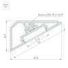 Оборудование Arlight 020909 Профиль KLUS-LOCK-FM-BASE-2000 ANOD (Arlight, Алюминий) по выгодной цене. Купить в Москве со скидкой.