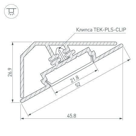 Оборудование Arlight 020909 Профиль KLUS-LOCK-FM-BASE-2000 ANOD (Arlight, Алюминий) по выгодной цене. Купить в Москве со скидкой.