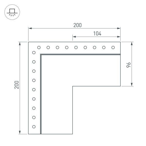Оборудование Arlight 030137 Угол SL-LINIA55-FANTOM-EDGE внешний (Arlight, Металл) по выгодной цене. Купить в Москве со скидкой.