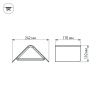 Оборудование Arlight 019779 Светильник LGD-Wall-Delta-1B-12W Warm White (Arlight, IP54 Металл, 3 года) по выгодной цене. Купить в Москве со скидкой.