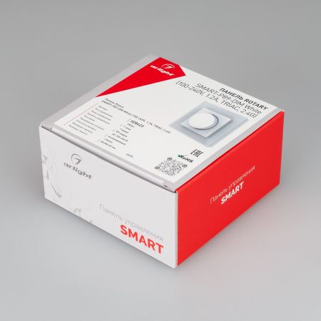Оборудование Arlight 028423 Панель SMART-P89-DIM-IN White (230V, 1.2A, TRIAC, Rotary, 2.4G) (Arlight, Пластик) по выгодной цене. Купить в Москве со скидкой.