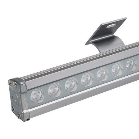 Arlight 023633 Светодиодный прожектор AR-LINE-1000L-36W-24V RGB (Grey, 30 deg, DMX512) (Arlight, Закрытый)
