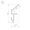 Оборудование Arlight 026697 Монтажный профиль ALM-GLASS-6 ANOD (Arlight, Алюминий) по выгодной цене. Купить в Москве со скидкой.