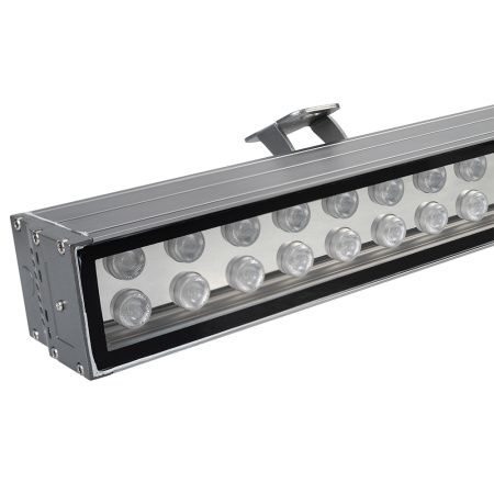 Arlight 023638 Светодиодный прожектор AR-LINE-1000XL-54W-24V RGB (Grey, 30 deg, DMX512) (Arlight, Закрытый)