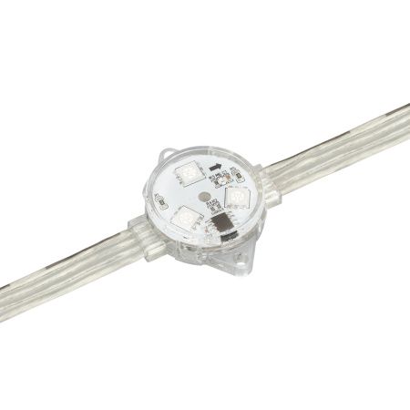 Arlight 036772 Модуль управляемый DMX-B3-D30 12V RGB (0.72W, IP68, 140 deg) (Arlight, Пластик, 3 года)