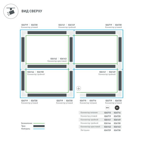 Оборудование Arlight 026144 Коннектор тройной LGD-4TR-CON-INT-R2-WH (C) (Arlight, IP20 Пластик, 3 года) по выгодной цене. Купить в Москве со скидкой.