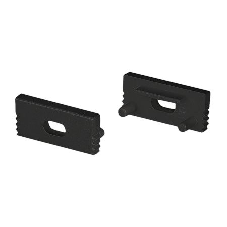 Arlight 037510 Заглушка SL-SLIM-H7 BLACK с отверстием (Arlight, Пластик)