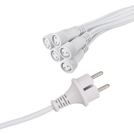 Arlight 026107 Шина питания ARD-CLASSIC-ICEFALL-2.5M White (230V) (Ardecoled, Закрытый)