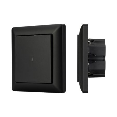 Arlight 023847 Панель Knob SR-KN0120-IN Graphite (KNX, DIM) (Arlight, -)