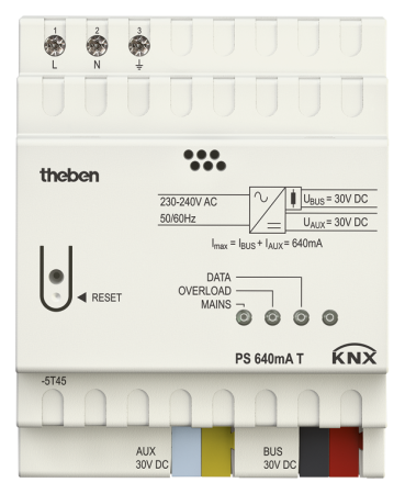 Theben 9070958 Источник питания KNX 640 mA PS 640 mA T KNX