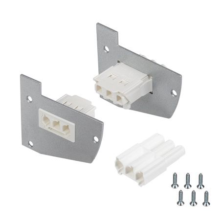 Arlight 017298 Заглушка для SHELF-MULTI-G с разъемом (ANR, Металл)