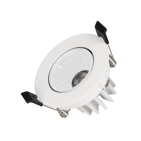 Arlight 037187 Светильник MS-FORECAST-BUILT-TURN-R82-8W Warm3000 (WH-WH, 32 deg, 230V) (Arlight, IP20 Металл, 5 лет)