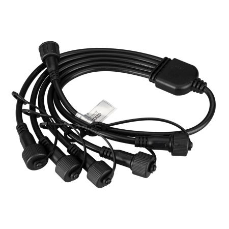 Arlight 031791 Коннектор питания ARD-CLASSIC-SYNC-RGB Black (230V, 5 ports) (Ardecoled, Закрытый)