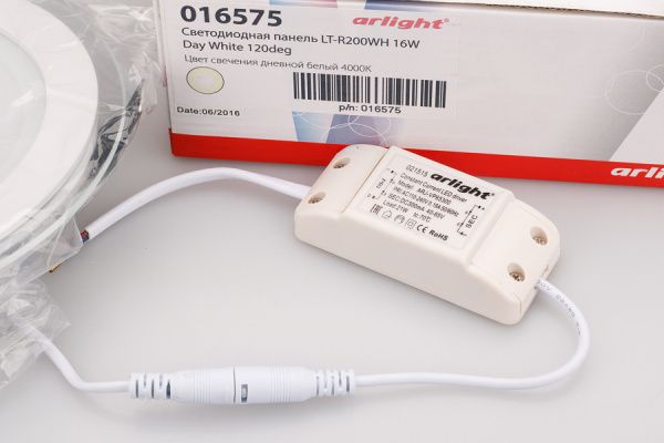 Оборудование Arlight 016575 Светодиодная панель LT-R200WH 16W Day White 120deg (Arlight, IP40 Металл, 3 года) по выгодной цене. Купить в Москве со скидкой.