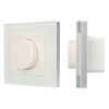 Arlight 028423 Панель SMART-P89-DIM-IN White (230V, 1.2A, TRIAC, Rotary, 2.4G) (Arlight, Пластик)