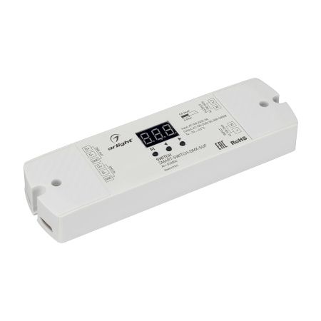Arlight 033004 Выключатель SMART-SWITCH-DMX-SUF (230V, 5A) (Arlight, IP20 Пластик, 3 года)