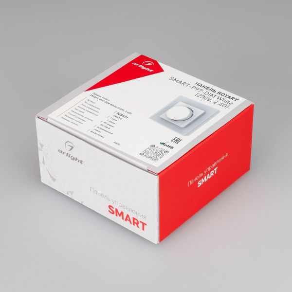 Оборудование Arlight 028431 Панель Rotary SMART-P97-DIM White (230V, 2.4G) (Arlight, IP20 Пластик, 5 лет) по выгодной цене. Купить в Москве со скидкой.