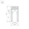 Оборудование Arlight 019191 Профиль KLUS-GLASS-810-2000 ANOD (Arlight, Алюминий) по выгодной цене. Купить в Москве со скидкой.