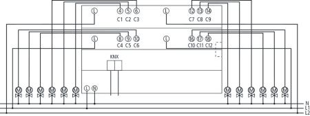 Оборудование Theben 4940245 12-ти канальный актуатор отопления FIX2 HM 12 T KNX по выгодной цене. Купить в Москве со скидкой.