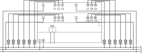 Оборудование Theben 4940245 12-ти канальный актуатор отопления FIX2 HM 12 T KNX по выгодной цене. Купить в Москве со скидкой.
