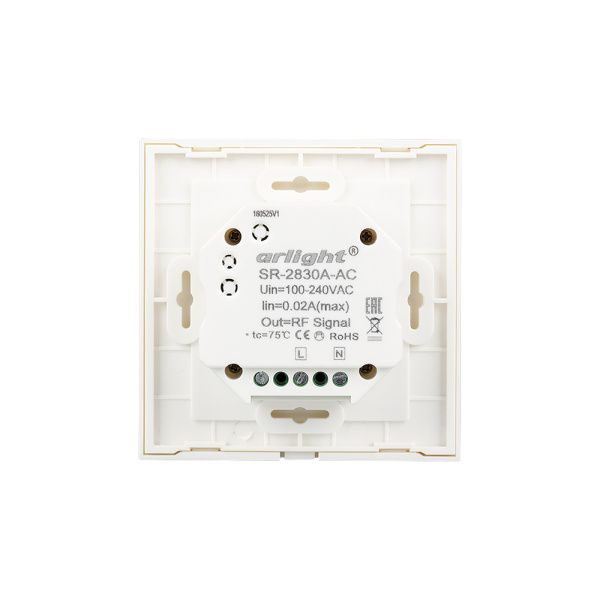 Оборудование Arlight 017858 Панель Sens SR-2830A-RF-IN White (220V,DIM,4 зоны) (Arlight, IP20 Пластик, 3 года) по выгодной цене. Купить в Москве со скидкой.