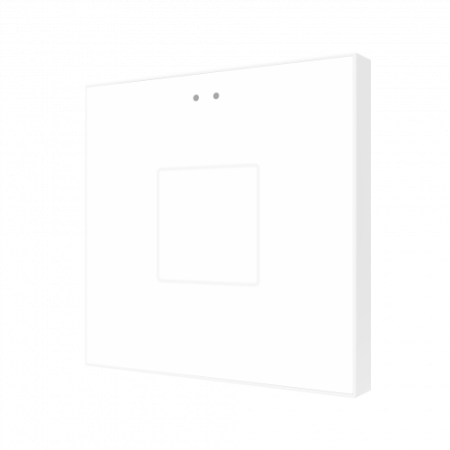 Zennio Выключатель KNX сенсорный с подсветкой, цвет: Белый, оттенок: Без оттенка ZVI-F1-W