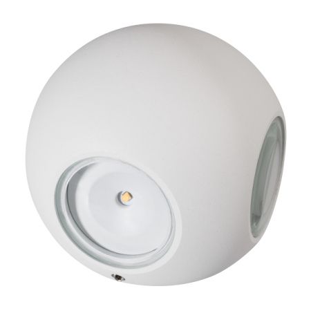 Arlight 021819 Светильник LGD-Wall-Orb-4WH-8W Warm White (Arlight, IP54 Металл, 3 года)