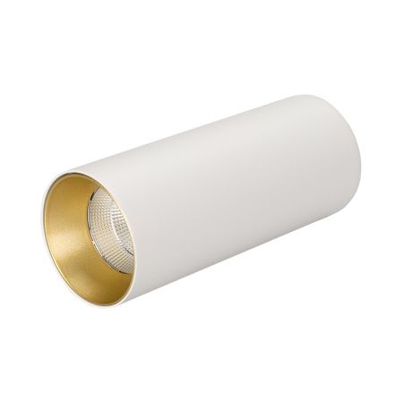 Arlight 027517 Светильник SP-POLO-SURFACE-R65-8W White5000 (WH-GD, 40 deg) (Arlight, IP20 Металл, 3 года)