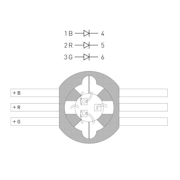 Оборудование Arlight 022611 Мощный светодиод ARPL-9W-EPL45-RGB (700mA) (Arlight, Emitter) по выгодной цене. Купить в Москве со скидкой.