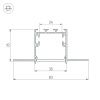 Оборудование Arlight 027158 Профиль SL-LINIA32-FANTOM-2000 ANOD (Arlight, Алюминий) по выгодной цене. Купить в Москве со скидкой.